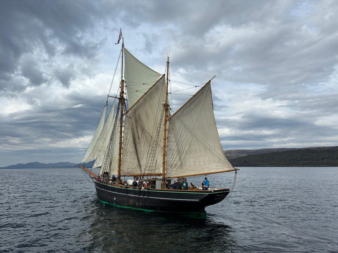 News from the Grindstone series - 10 The Bessie Ellen, flour delivered to Mull by the last of the West Country trading ketches