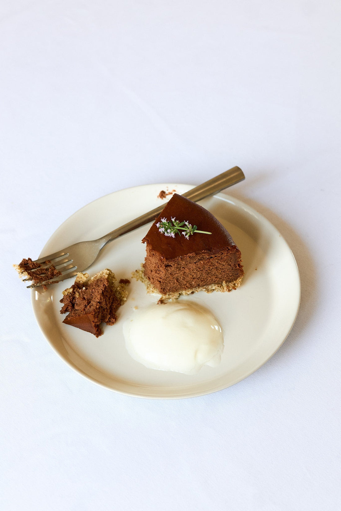 Buckwheat Chocolate Cheesecake