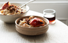 Pinhead Oat Porridge with apple and cinnamon